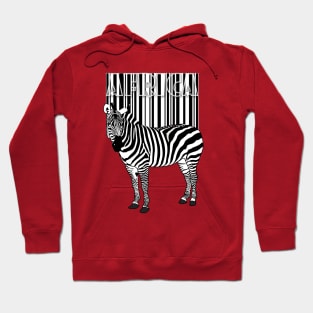 Zebra Barcode T-shirt Hoodie